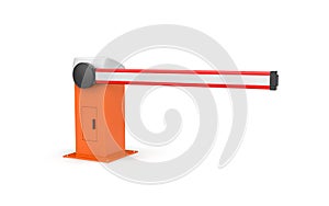 The Barrier - Automatic system for security. Safety island