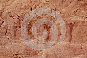 Barrier Canyon Pictograph