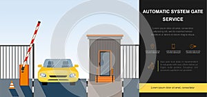 Barrier Gate Automatic system