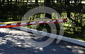 Barrier Gate Automatic system for security.