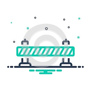 Mix icon for Barrier, inhibition and safety photo