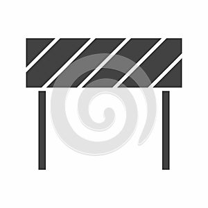 Barrier icon vector image.