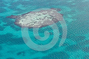 Barrier reef in the Caribbean