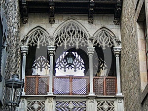 Barrio gotico at Barcelona