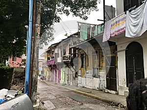 Barrio in Latin America photo