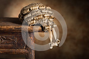 Barrister's wig photo