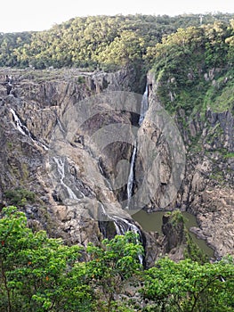 Barron Falls view National Park Skyrail Rainforest Queensland Australia