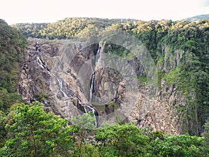 Barron Falls view National Park Skyrail Rainforest Queensland Australia