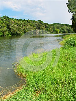 Barron River in Queensland, Australia photo