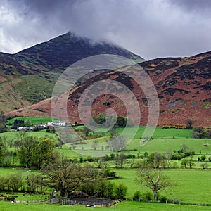 Barrow ridge in Lake District