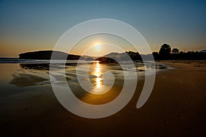 Sunrise at Barru beach