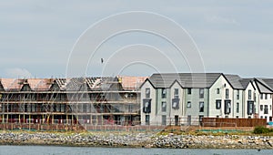 Barry, Vale of Glam, Wales October 02 2022: Construction of East Quay, Barry