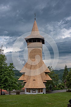 Barsana monastery complex in Maramures Romania