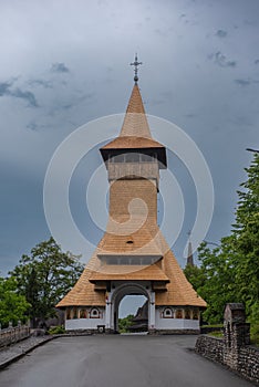 Barsana monastery complex in Maramures Romania