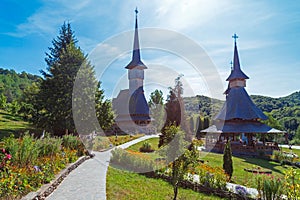 Barsana monastic complex, Maramures, Romania