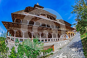 Barsana monastic complex, Maramures, Romania