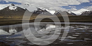 Barskoon valley in Kyrgyzstan, Tien Shan mountains