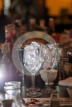 Set of bartender`s tools