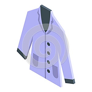 Barter jacket icon isometric vector. Crypto economy