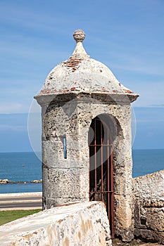 Bartizan of Cartagena's wall