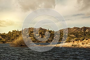 Bartlett Lake in Carefree Arizona photo