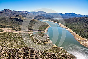 Bartlett Lake outside Phoenix, Arizona