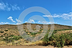 Bartlett Lake Reservoir, Maricopa County, State of Arizona, United States scenic landscape view