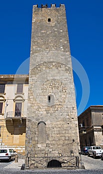 Barucci tower. Tarquinia. Lazio. Italy.