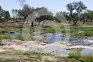 Barwon River in Australia