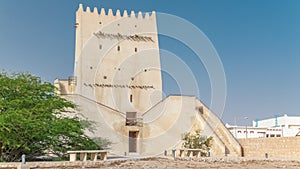 Barzan Towers timelapse, watchtowers near Doha - Qatar