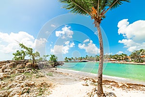 Bas du Fort beach in Guadeloupe