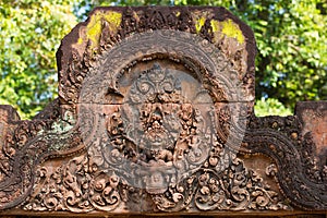 Bas relief in Banteay Srei