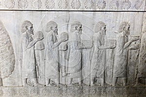 Bas-relief in Persepolis, Iran