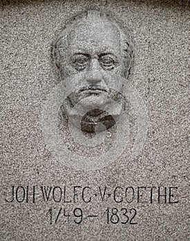 Bas-relief Portrait of Goethe