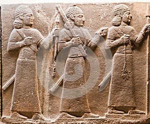 Bas Relief Priests Ankara Turkey