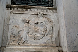 Bas-Relief Sculpture on Old United States Court House and Post Office Building