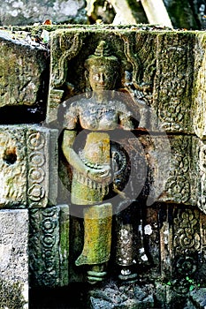 Bas-relief stone carving, Angkor Wat, Siem Reap, Cambodia