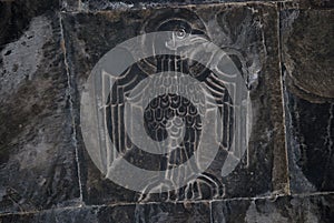 Bas-relief in Surb Grigor Chapel of Noravank complex in Armenia