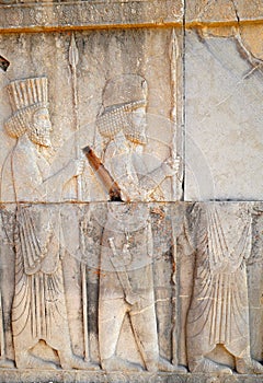 Bas-reliefs in Persepolis