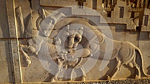 Bas-reliefs in Persepolis