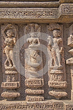 Bas-relieves of Konark