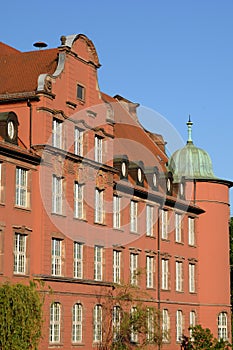 Bas Rhin, old building in Strasbourg