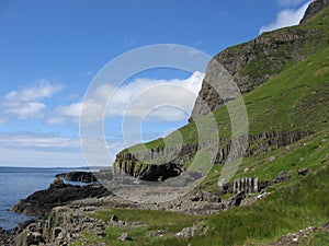 Basalt cliffs, Mull