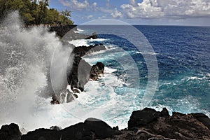 Basalt Cliffs, Where Lava Flows Meet the Sea