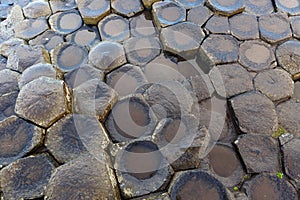 Basalt columns of Giants Causeway