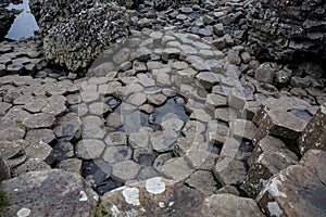 Basalt Columns at Giants Causeway