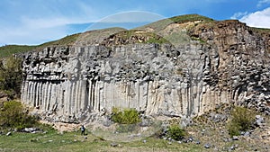 Basalt Columns Racos Romania