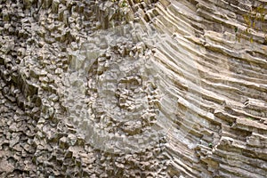 Basalt rock geological formation, Boquete, Chiriqui photo