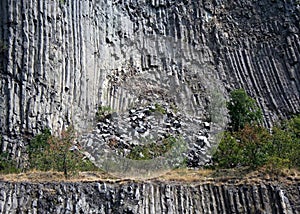 Basaltic hill detail