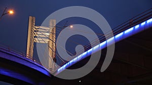 Basarab Bridge by night